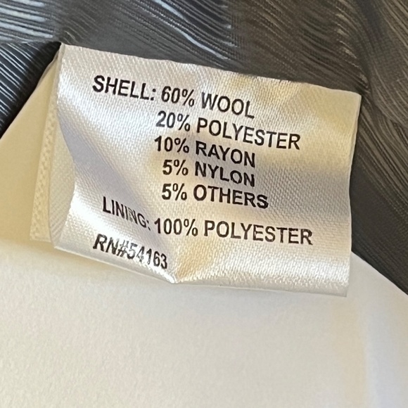 Calvin Klein Coat Purple Size 16 Vintage New with Tags - Picture 10 of 10